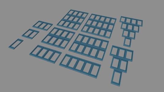 Hollow Movement Tray Set Adapter Cavalry 25x50 to 30x60