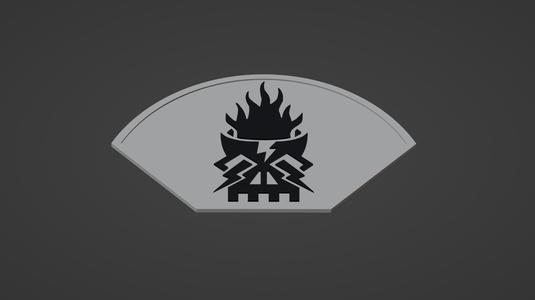 Chaos dwarf arc of sight template