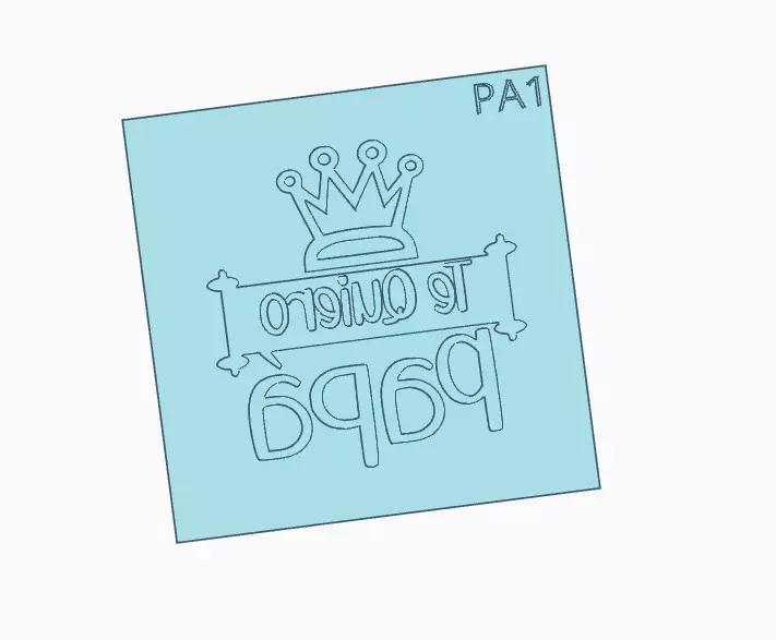 Combo x 12 Texturizadores  sellos Stamp Dia del Padre Papa