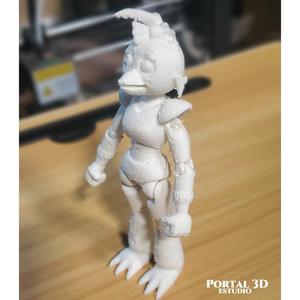 Glamrock_Chica, FIVE NIGHTS AT FREDDY'S / PRINT-IN-PLACE WITHOUT SUPPORT