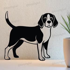 Beagle dog wall art