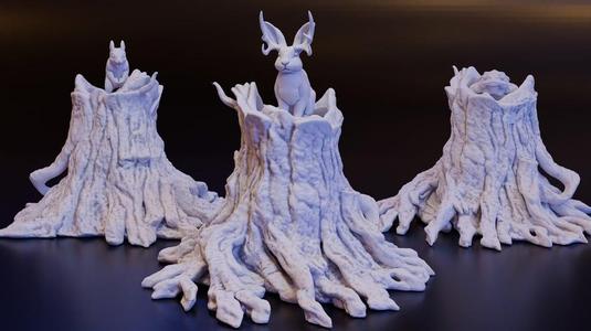 Tree Trunk / Wolf In Sheep's Clothing / Mimic  (DND / TTRPG)