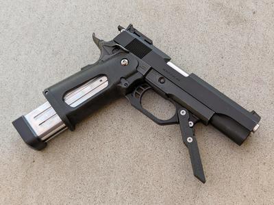TM Hi-Capa Grip 93R Skeleton & Regular