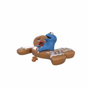 Cookie Conflict - 3D Model of a Gingerbread Tragedy