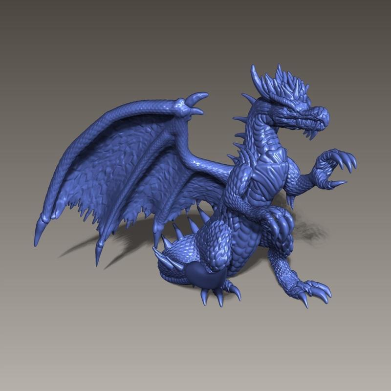 Heroes 3 Azure Dragon Miniature
