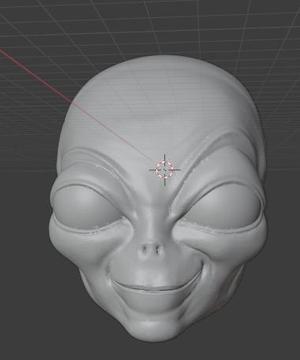Alien Head (cosplay,head)