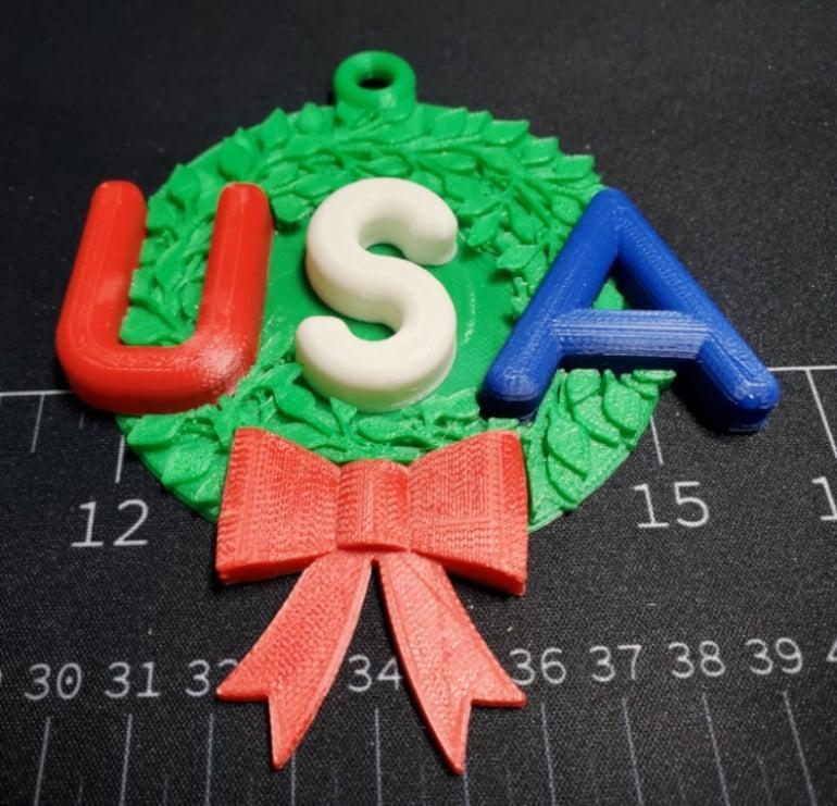 USA Wreath - Remix