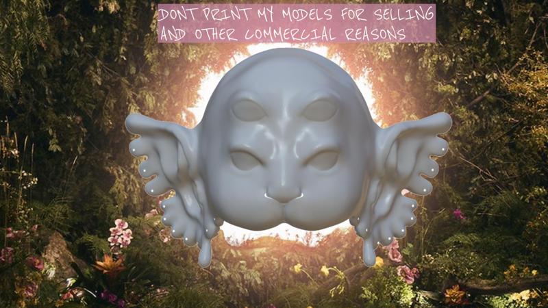 Melanie Martinez inspired mask with ears