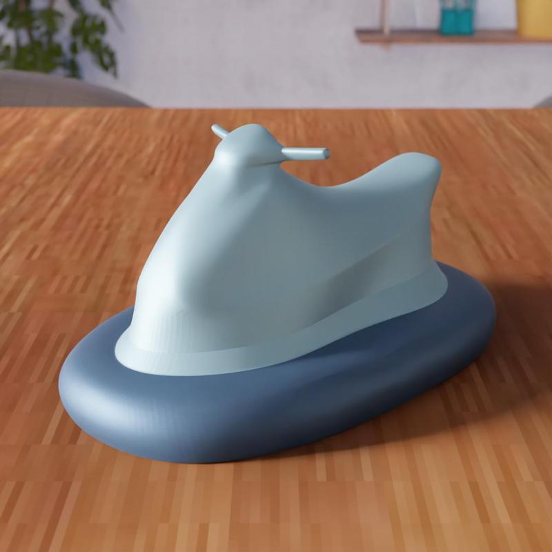 3D Inflatable Sea Bed Jetski STL File - 377