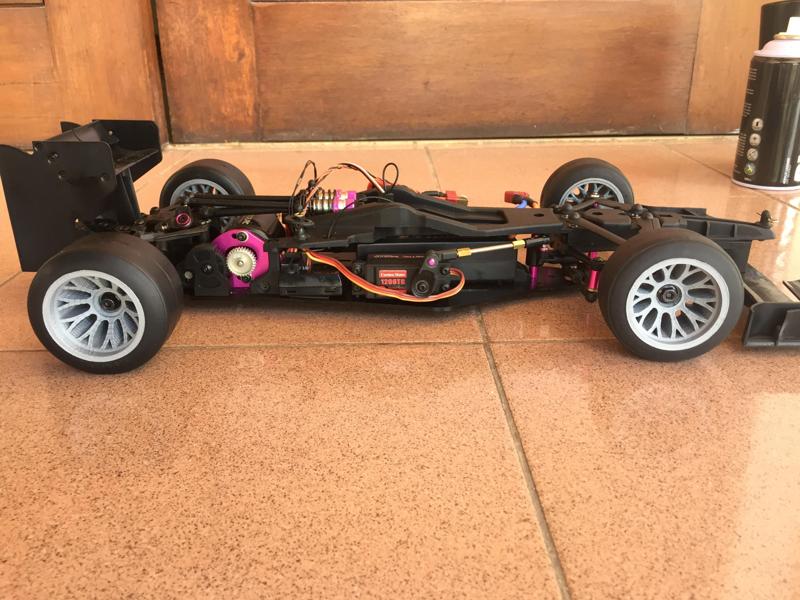 RC 1:10 Formula 1 Wheel Rims Hex 12mm for F104 Rubber Tire