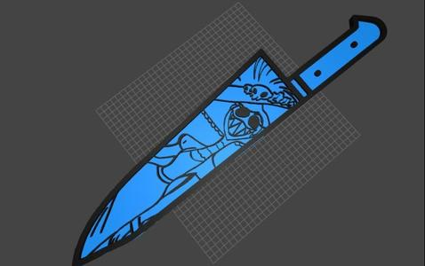 Hazbin hotel knife Rose