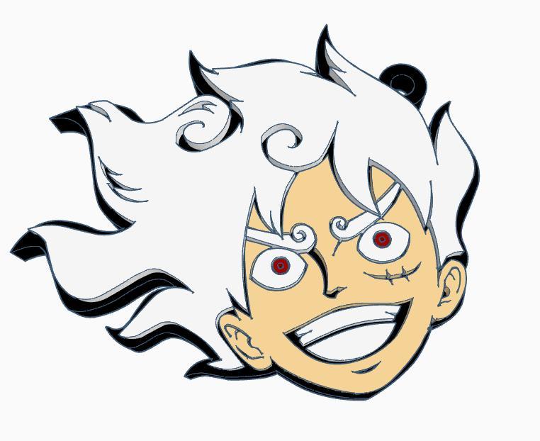 KEYCHAIN LUFFY GEAR 5 ONE PIECE