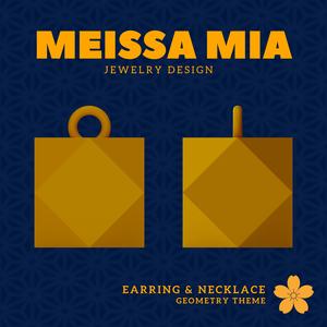 Symmetry in Style – 3D Print File for Archimedean Earrings & Necklace - Archimedean Earring - Geometric Earring - Sacred Geometry Necklace Fashion Statement - Archimedean Polyhedra