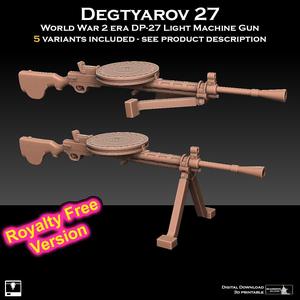 Degtyarov DP-27 Light Machine Gun