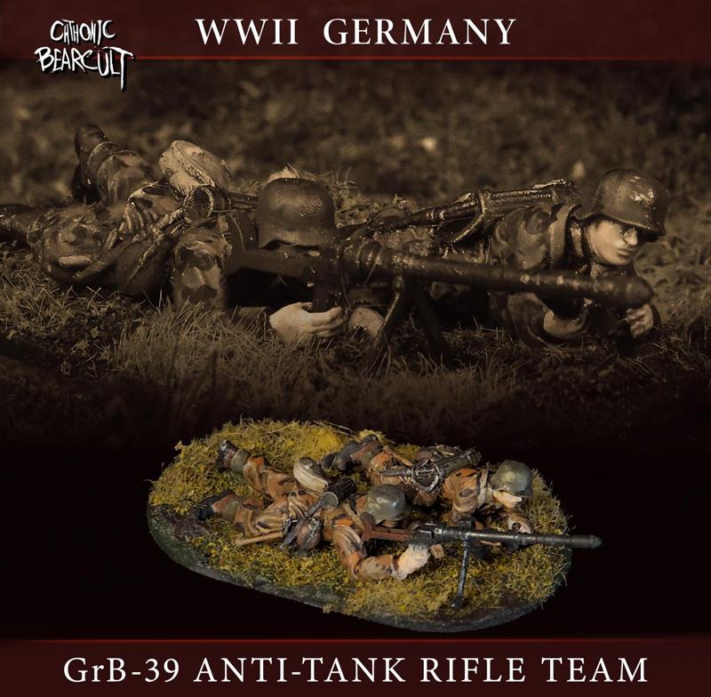 WW2 GER Pioneers, GrB-39 Team, 28MM