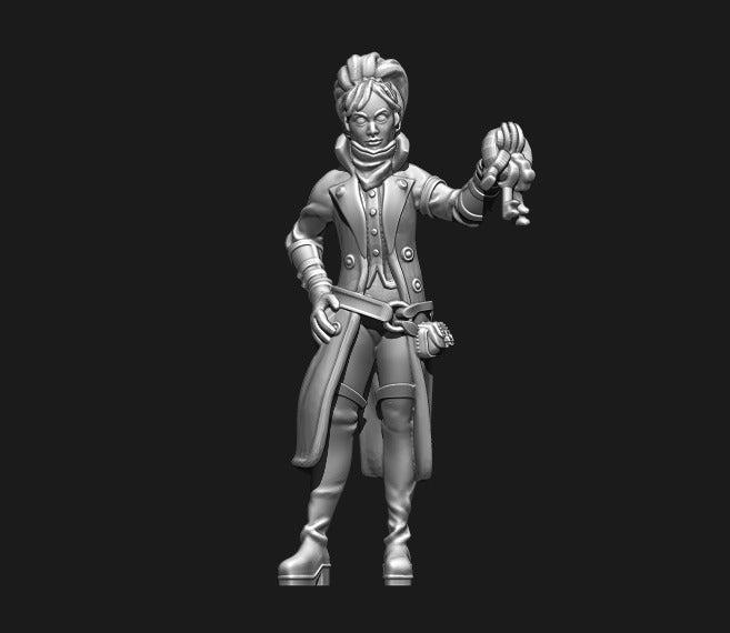 Fantasy female thief Rogue remake