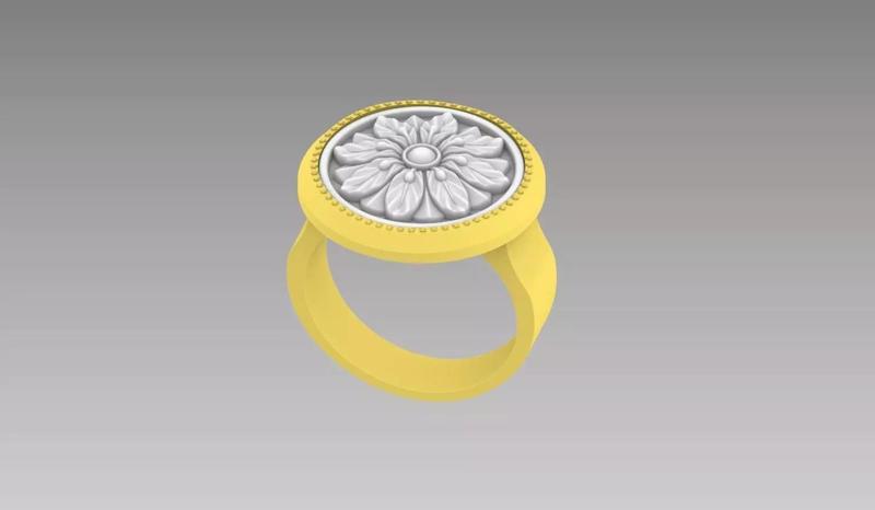 Flower Design Ring Jewelry