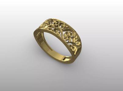 Filigree Whisper Ring