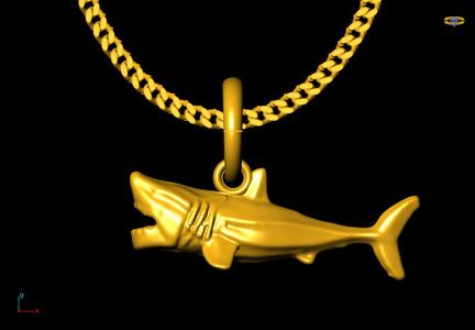 Shark charm