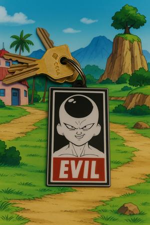 Freezer Keychain – Dragon Ball Edition