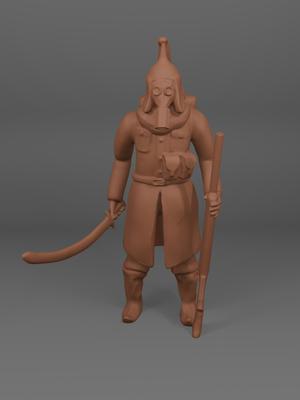 Azeb soldier