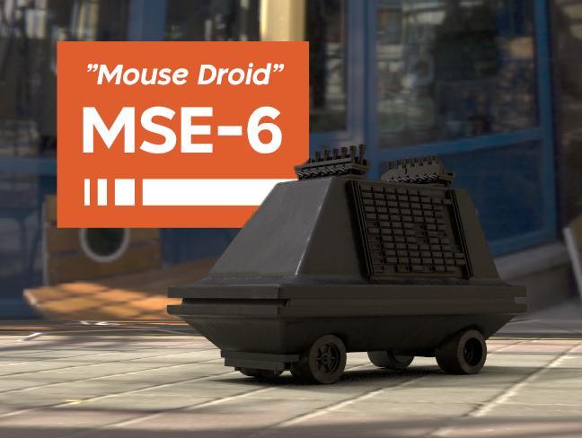 Mouse Droid (MSE-6) - Star Wars