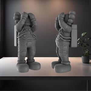 Voxel KAWS Holiday Space - Pixel Art (Multiple Detail Levels)