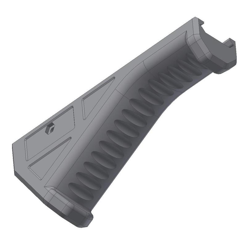ANGLED 22mm RIS (PICATINNY) FOREGRIP FOR AIRSOFT