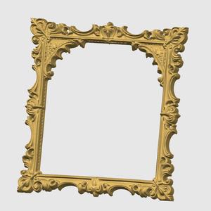 Decorative Picture Frame 06 - Modern Design for 3D Printing