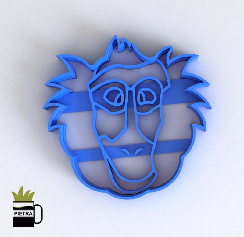 RAFIKI FONDANT COOKIE CUTTER