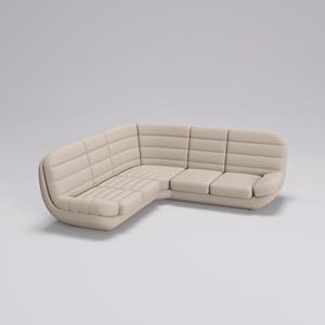 Corner Fabric Sofa 001