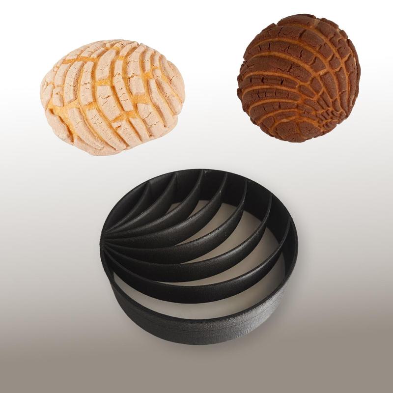 Mexican Concha Bread Cutter and Marker