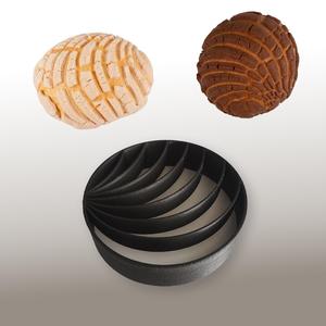 Mexican Concha Bread Cutter and Marker