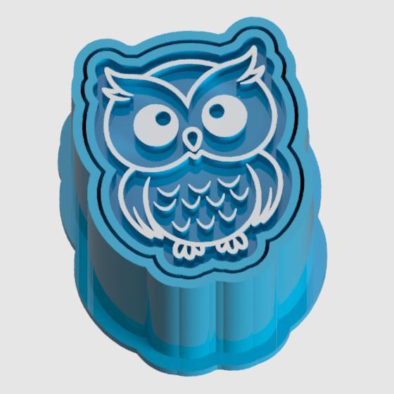 Ejector for brigadeiros and sweets, owl