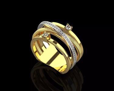 Ring with Diamonds N139