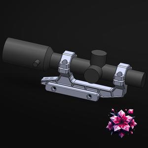 Victoptics LPVO Mount Picatinny - 25.5mm tube