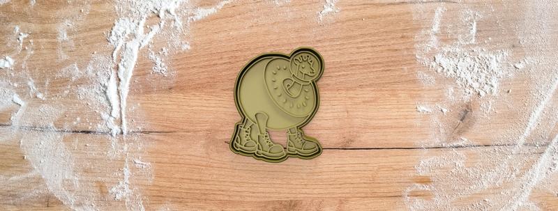 Giraffa Celeste cookie cutter from Brainrot Italian