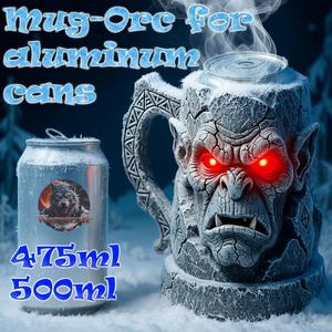 Mug-Orc for aluminum cans