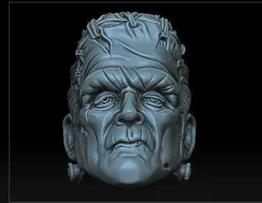 RING VINTAGE MONSTER FRANLKENSTEIN DETAILED