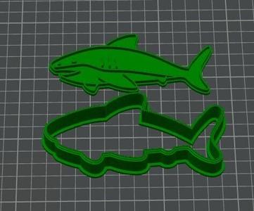 Great White Shark Cookie Cutter