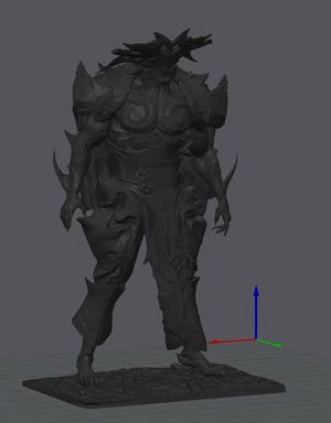 Warframe - HYDROID RAKKAM Stand Noble pose