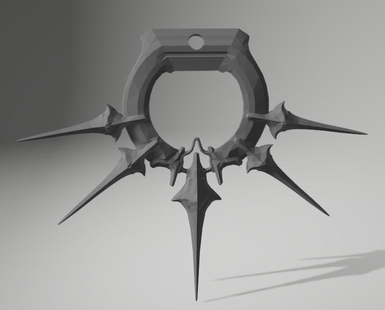 Warframe - Heirloom Frost Halo Pendant