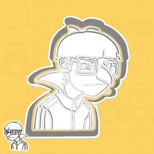 Minions / Despicable Me cookie cutters - Vector (style 1)