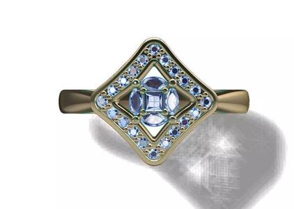 Ring solitare