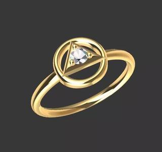 Ring with stone