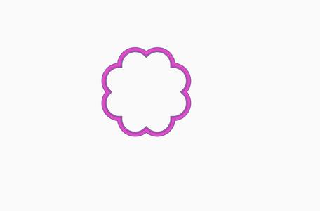 🌸 Flower Cookie Cutter Type 6, Elegant Baking