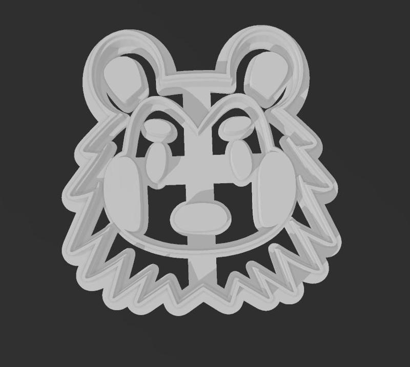 Animal Crossing cookie cutter - Mabel