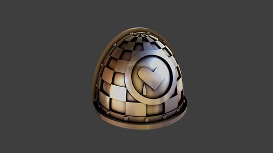 Lamenters Space Marine Pauldron