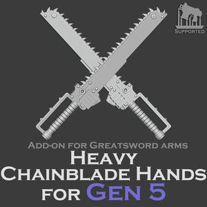 Gen 5 Heavy-Chainblade Hands Add-on
