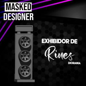 WHEEL RIM EXHIBITOR